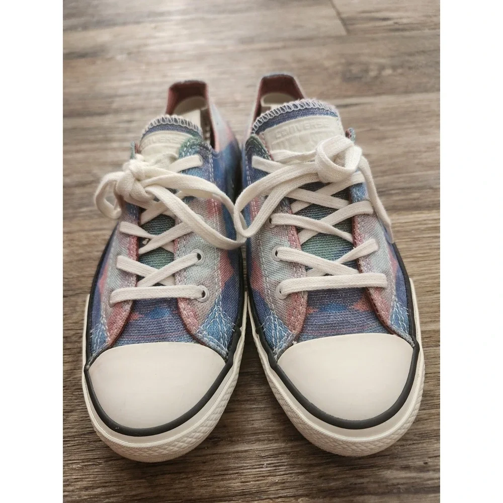 Converse All Star Missoni Women's Shoes 6 1/2 Pink blue Cotton Candy 6.5 sparkle